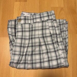 Hollister Ultra High-Rise Plaid Balloon Pants